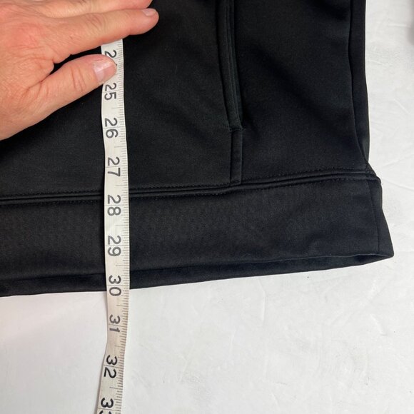 Callaway Mens Black & Gray 1/4 Zip Pullover Jacket Fleece Lined Size XL READ - Picture 9 of 10